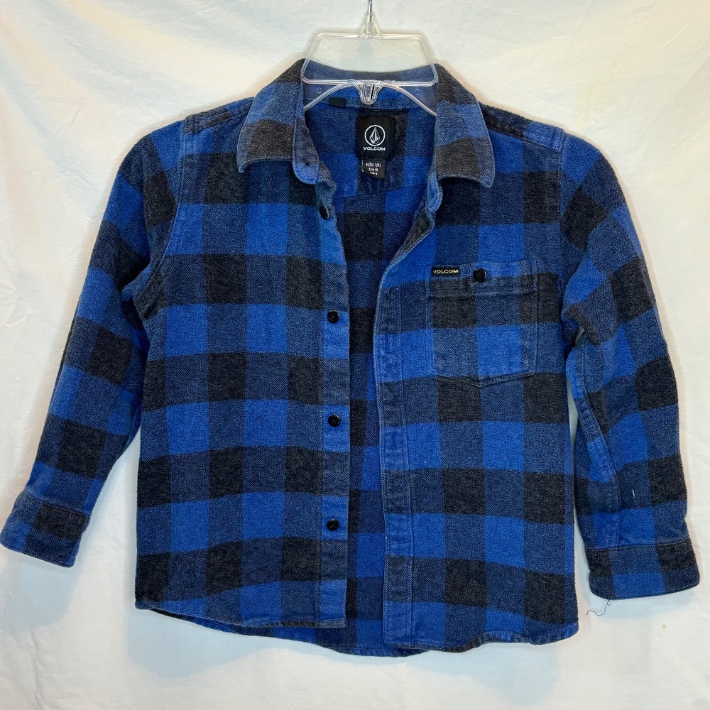 Vintage-look Volcom southern California style flannel